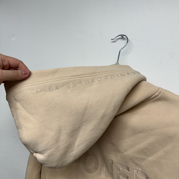 Oner Active Limited Edition Classic Lounge Hoodie Oatmeal Size S - Picture 11 of 14
